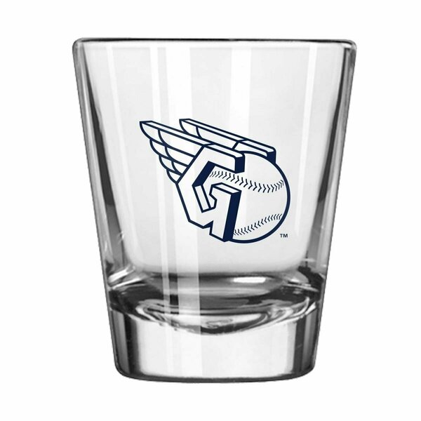 Logo Chair 2 oz Major League Baseball Cleveland Guardians Gameday Shot Glass 509-G2S-1